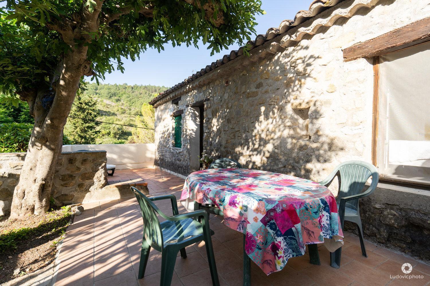 Gites Du Domaine De Serre Long Saint-Maurice-d'Ibie Exterior photo